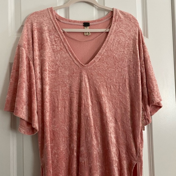 Free People Velvet Tunic/Dress in Passion Flower Size XS🌸 - Picture 6 of 9
